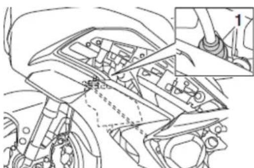YAMAHA FJR1300AS (2017) - OSTRZEŻENIE: - 1