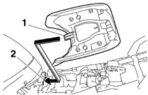 YAMAHA FJR1300AS (2017) - Aby zamontować siedzisko kierowcy - 1