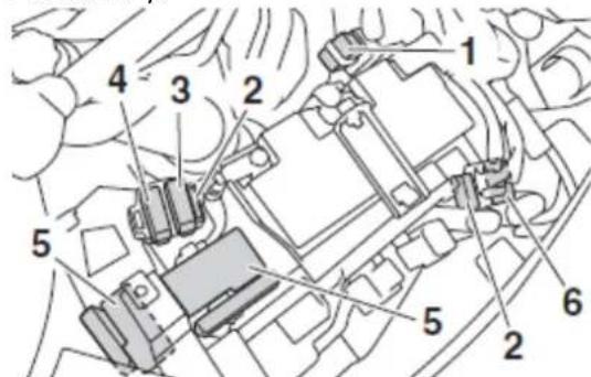 YAMAHA FJR1300AS (2017) - Wymiana bezpieczników - 1