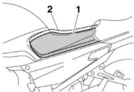 YAMAHA FJR1300AS (2017) - Regulacja wysokości siedziska kierowcy - 1
