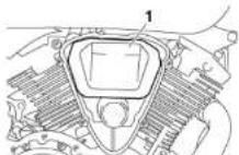 YAMAHA XVS1300A (2013) - Wymlana wkładu filtra powletrza - 2