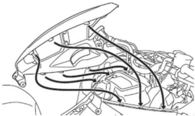 YAMAHA Kodiak 700 (2015) - Aby zamontować panel - 1