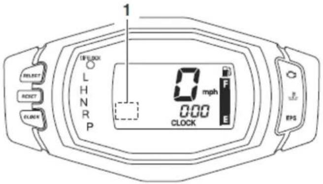 YAMAHA Kodiak 700 (2015) - Urządzenie autodiagnostyki - 1