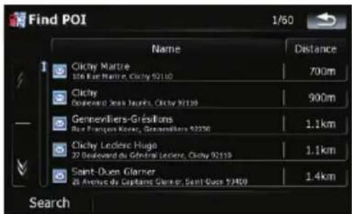 Find POI 1/50 Name Distance Clichy Martze 700m 106 Rue Martze, Clichy 92110 Clichy Davonard Jean Taunis, Clichy 92139 900m Gennevilliers-Grésitions Rice François Kourer, Gennevilliers 92230 1.1km Clichy Leclère Hugo 1.1km 27 Boulevard du Général Leclère, Clichy 92119 Saint-Duen Glarner 1.4km 28 Avenue du Capitaine Glarner, Saint-Due 53400 Search