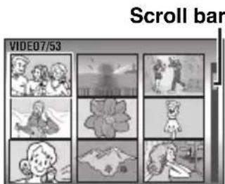 Scroll bar VIDEO7/53