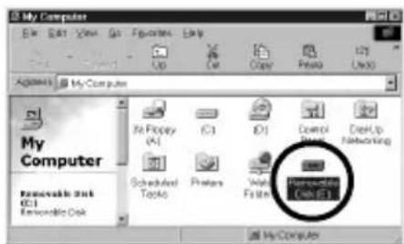 My Computer File Edit View Go Favorites Help Up Use Copy Print Us My Computer My Computer Removable Disk C1 C2 C3 Control C4 Desktop Networking Sched And Tools Printers Web Fines Web Removable Disk C6 E1 My Computer
