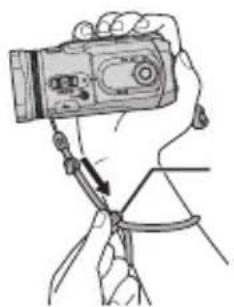 JVC GZ-MC500EK - To secure the camera so it cannot be dropped during shooting - 1