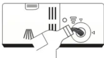 Esatto EDW7CS - FILLING THE RINSE-AID DISPENSER - 2
