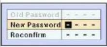 SHARP PG-M25X - Entering the Password - 7