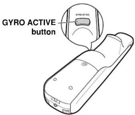SHARP PG-M25X - Calibrating the GyroRemote - 1