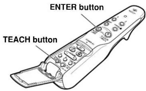 SHARP PG-M25X - Press when the number of registered GyroRemotes is fewer than 8 for U.S., Canada and 4 for Europe, Australia, Oceania and Asia. - 1