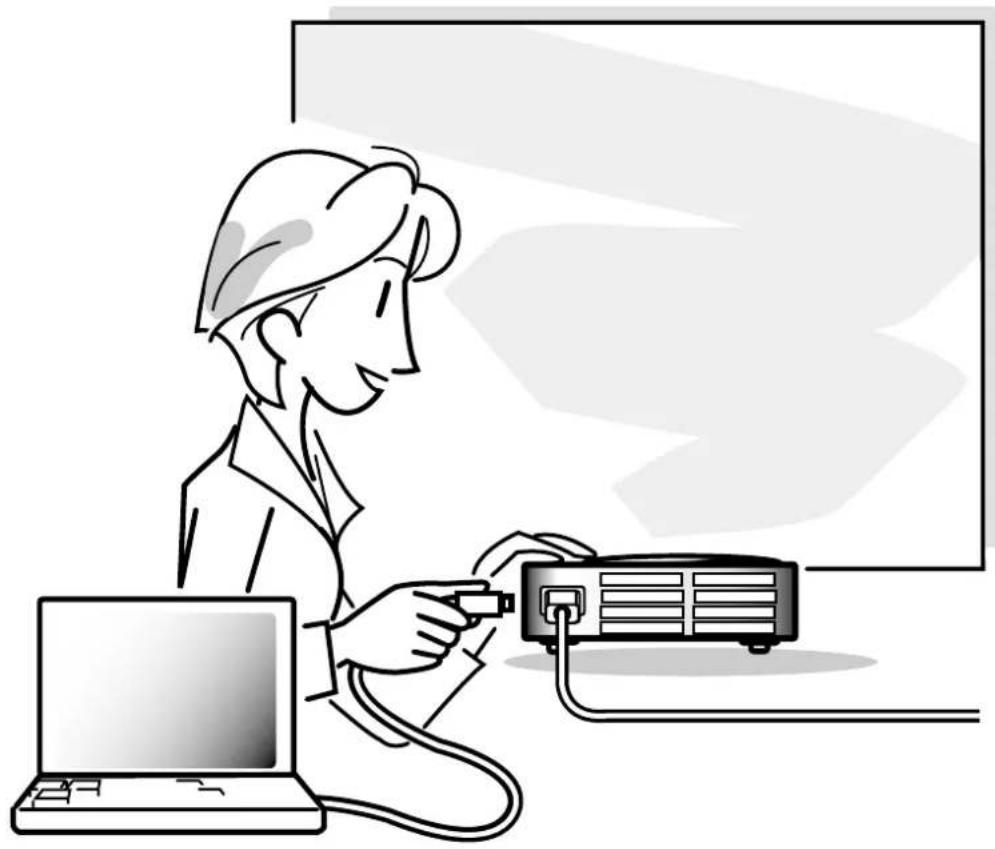 SHARP PG-M25X - Setup and Connections - 1