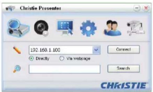Christie DWX555-GS - Connect and search network display - 1