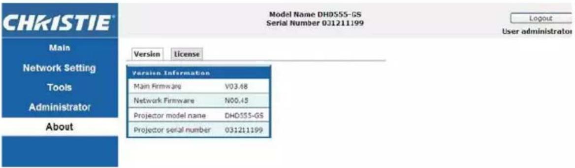 Christie DWX555-GS - About Page - 1
