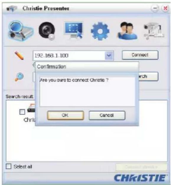 Christie DWX555-GS - Connect and search network display - 2