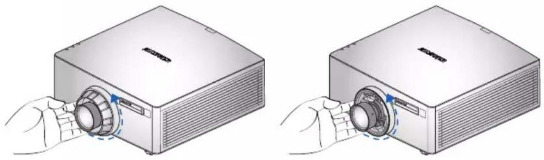 Christie DWX555-GS - Installation Steps: - 1