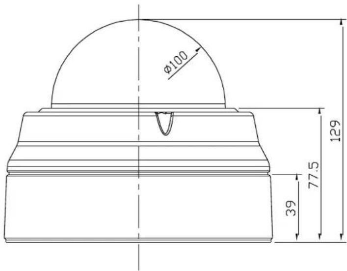 φ100 129 77.5 39