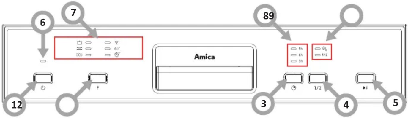 AMICA ZZM 436I - Przyłącze elektryczne - 6