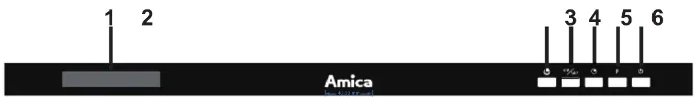 1 2 Amica 3 4 5 6 40.00 mm