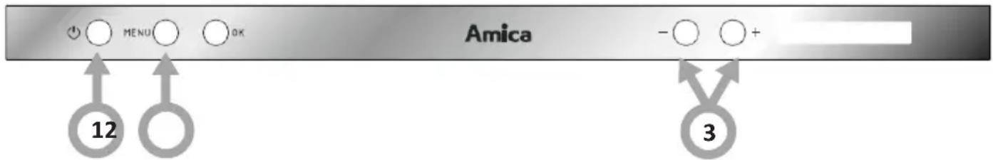 Amica - ○ ○ + 12 3