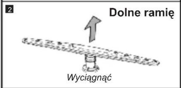 2 Dolne ramię Wyciągnąć