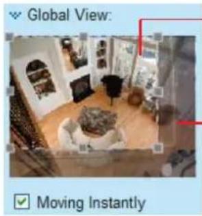 Global View: Moving Instantly