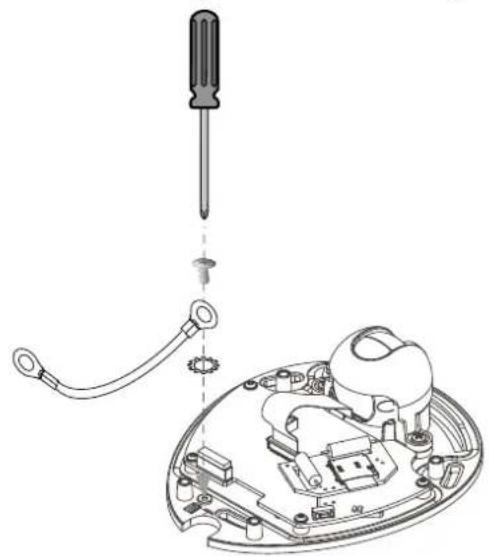 4XEM MD7560 - Installing the Ground Wire - 1
