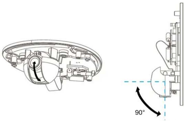 4XEM MD7560 - To adjust the viewing angle - 1