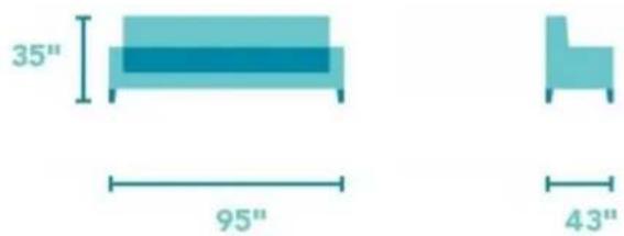 35" 95" 43"