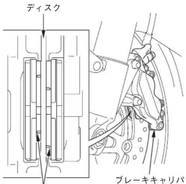 ディスク ブレーキキャリパ