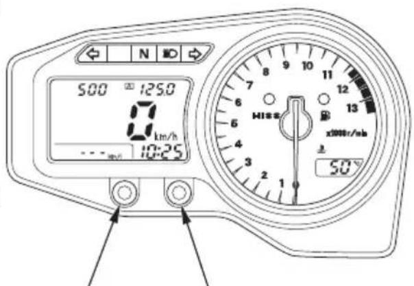 500 125.0 0 km/h 10:25 MISSE x1000r/min 50°