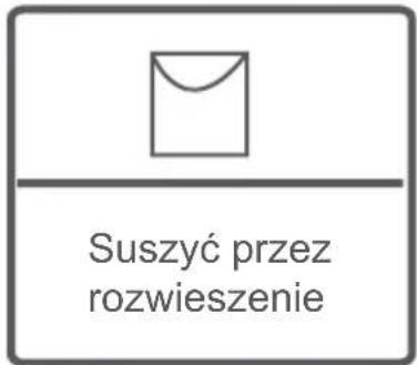 Suszyć przez rozwieszenie