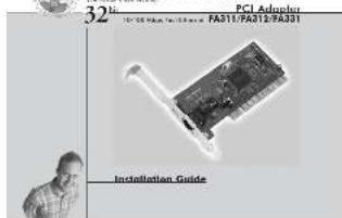 PCI Adapter 32 10-00000000000000000000000000000000000000000000000000000000000000000000000000000000000000 Installation Guide