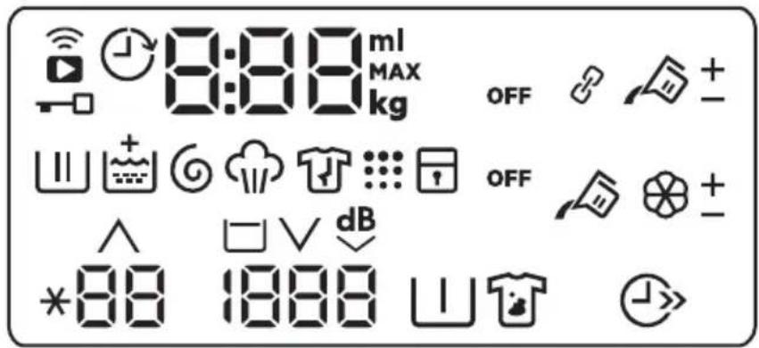 8:88 ml MAX kg OFF + - OFF dB *88 1888 山