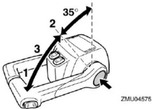 YAMAHA FL115 (2020) - Przycisk przyspieszacza - 1