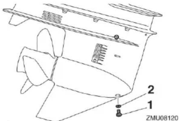 YAMAHA FL115 (2020) - OSTRZEŻENIE - 1