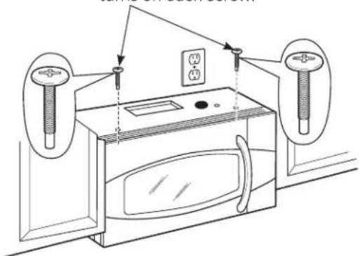 GE PVM1970DRBB - A4 MOUNT THE OVEN (continued) - 1