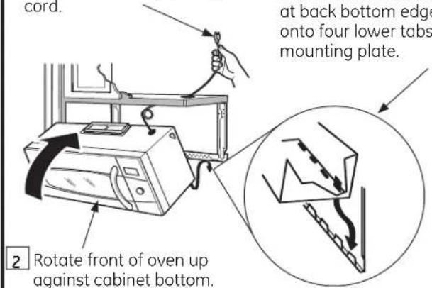 GE PVM1970DRBB - B5 MOUNT THE OVEN - 2