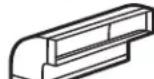 GE JVM1950SRSS - Maximum duct length: - 5
