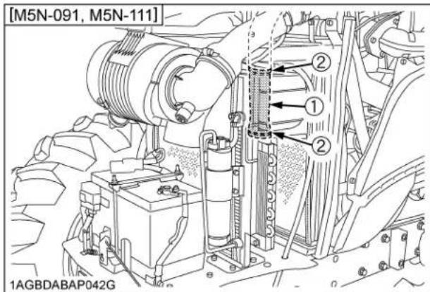 KUBOTA M5N-111HDCC24 - ■ Checking Intake Air Line - 4