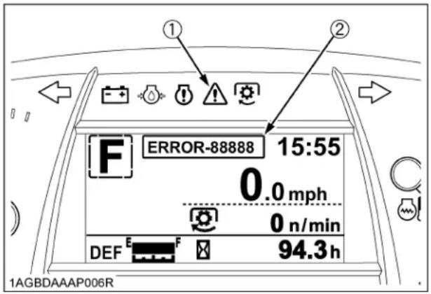 KUBOTA M5N-111HDCC24 - ENGINE TROUBLESHOOTING - 1