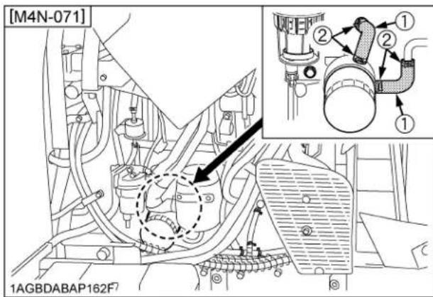 KUBOTA M5N-111HDCC24 - ■ Checking Radiator Hose and Clamp - 7