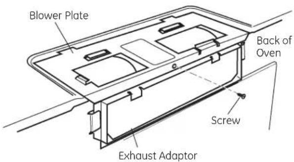 GE JNM1951DRBB - B4 ADAPTING BLOWER FOR OUTSIDE BACK EXHAUST - 12