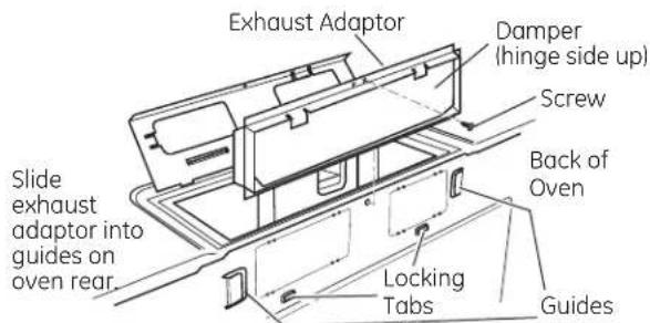 GE JNM1951DRBB - B4 ADAPTING BLOWER FOR OUTSIDE BACK EXHAUST - 11