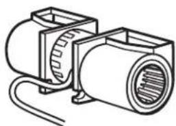 GE JNM1951DRBB - B4 ADAPTING BLOWER FOR OUTSIDE BACK EXHAUST - 6