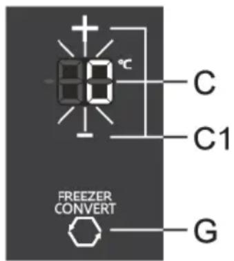 C C1 G FREEZER CONVERT