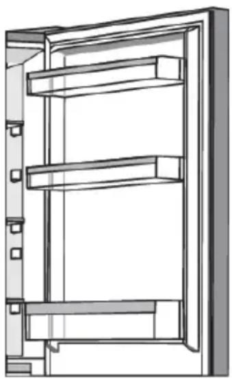 HISENSE RB470N4BID - Półkidrzwiiowe - 1