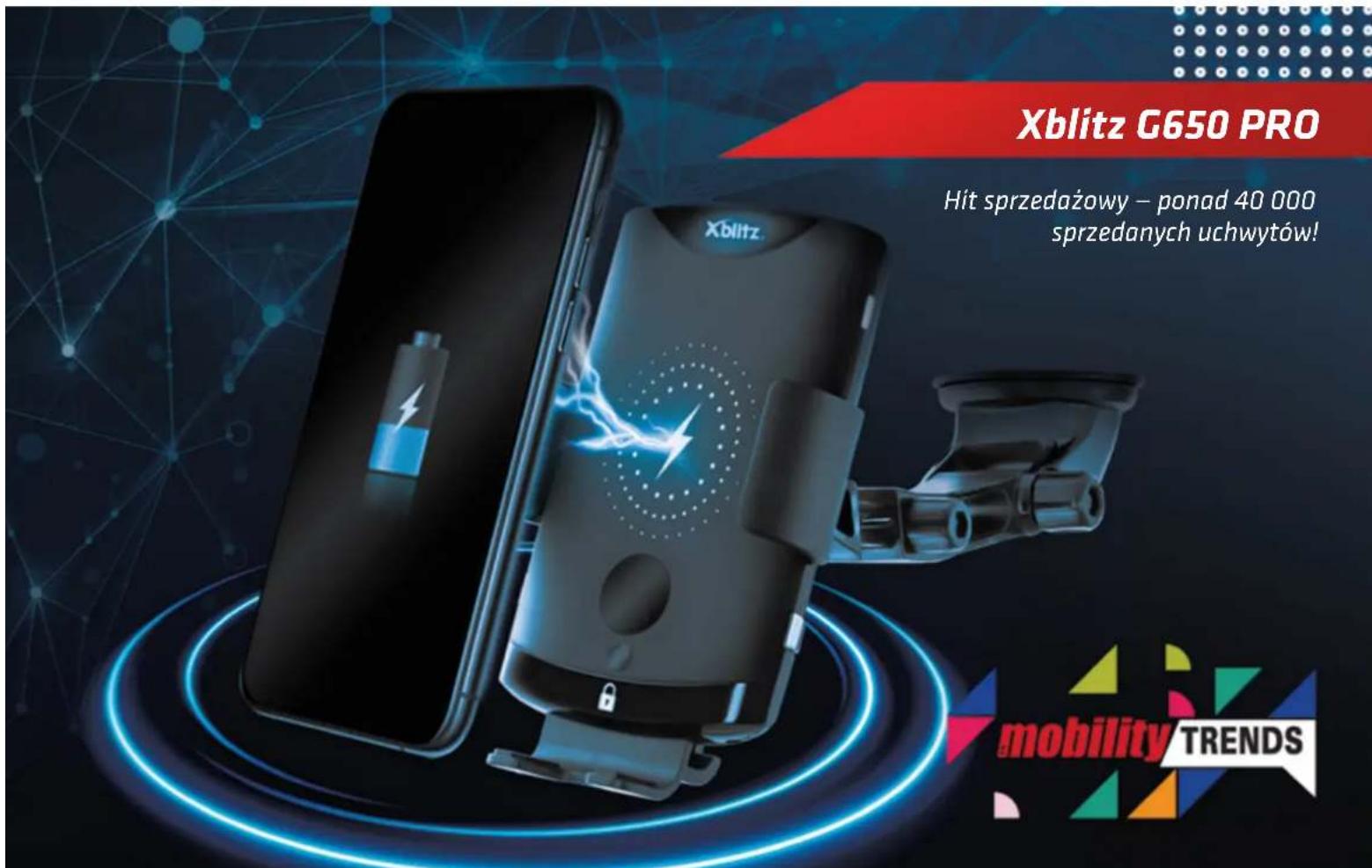 Xblitz G650 PRO Hit sprzedażowy – ponad 40 000 sprzedanych uchwytów! mobility TRENDS