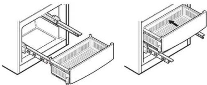 KENMORE 74102 - PULLOUT DRAWERS - 2