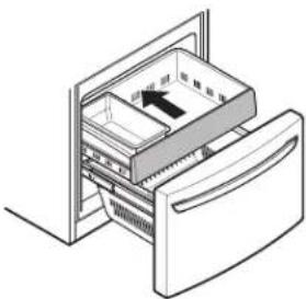 KENMORE 74102 - Replacing The Freezer Drawer - 4